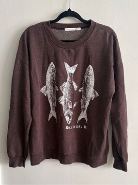 Altar'd State Montauk Fish Pullover - BRAND NEW WITH TAGS